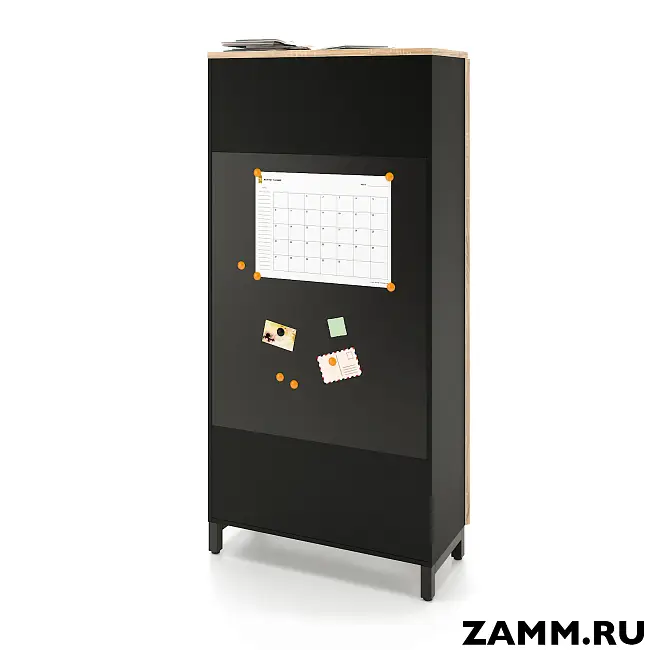Шкаф ZAMM распашной 5 полок, 2 двери. На металлокаркасе 900  (Ш:900, Г:414, В:1907)